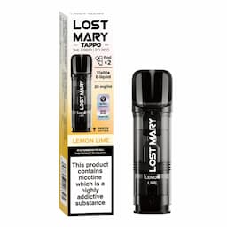 Lemon Lime Tappo Pre-filled Pod by Lost Mary