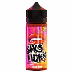 Love Bite 100ml Shortfill By Six Licks