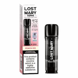 Peach Ice Tappo Pre-filled Pod by Lost Mary