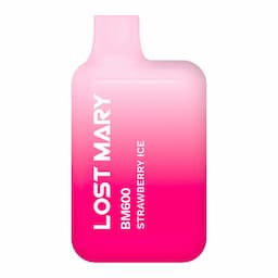 Strawberry Ice Disposable Vape by Lost Mary